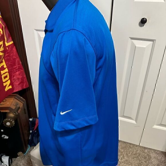 Nike FitDry Cowboy Club Mens Large Short Sleeve Polo - Picture 2 of 6